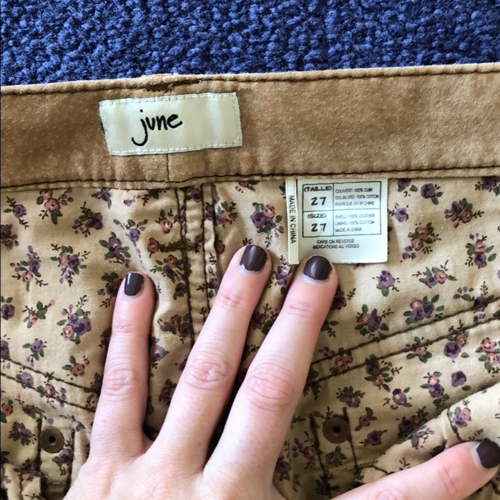 Suede Pants - image 6